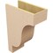 Ekena Millwork 9"W x 18"D x 27"H Classic Newport Rough Cedar Woodgrain TimberThane Corbel, Primed Tan CORUR09X18X27NEWRCPR - alternate 2
